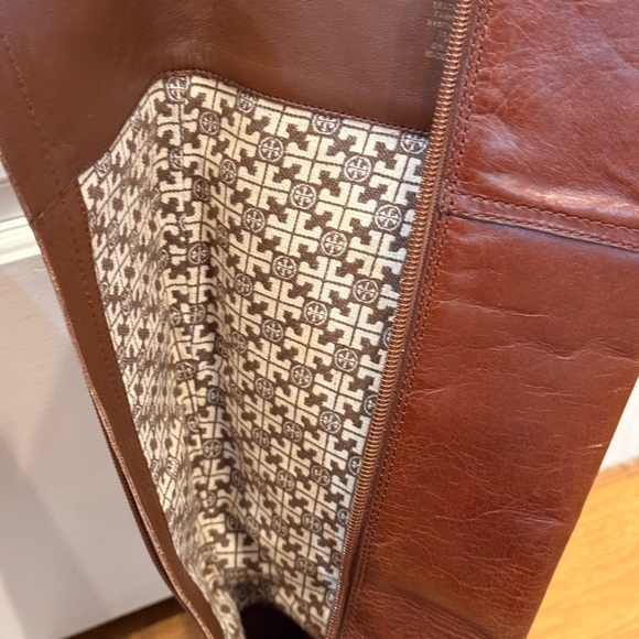 Tory Burch Brown Leather Boots - Picture 6 of 15